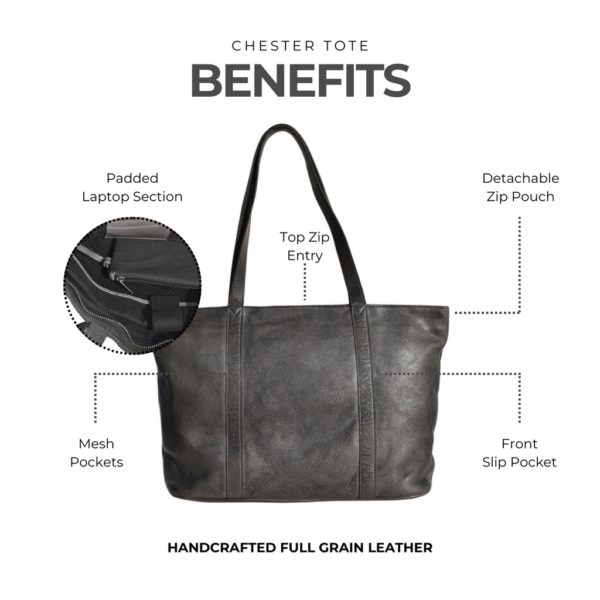 Leather Tote Bag benefits