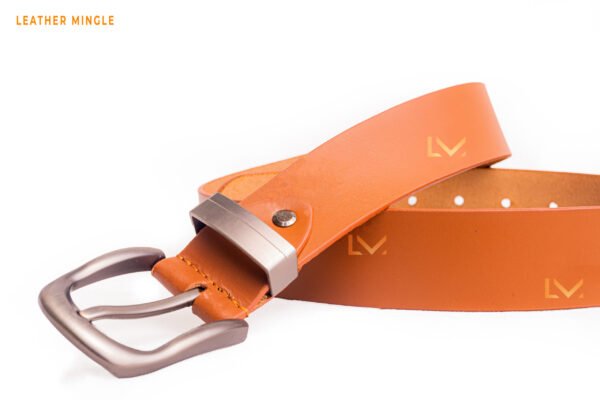 Classic Saddle Tan Leather Belt