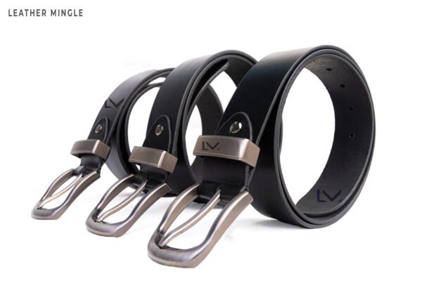 Standard Black Leather Belt