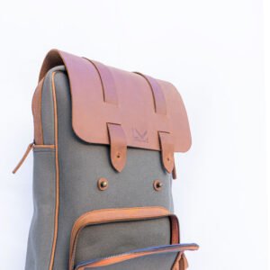 Vintage Leather Backpack