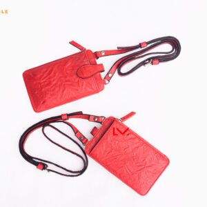 Coral Red Crossbody Purse for Women