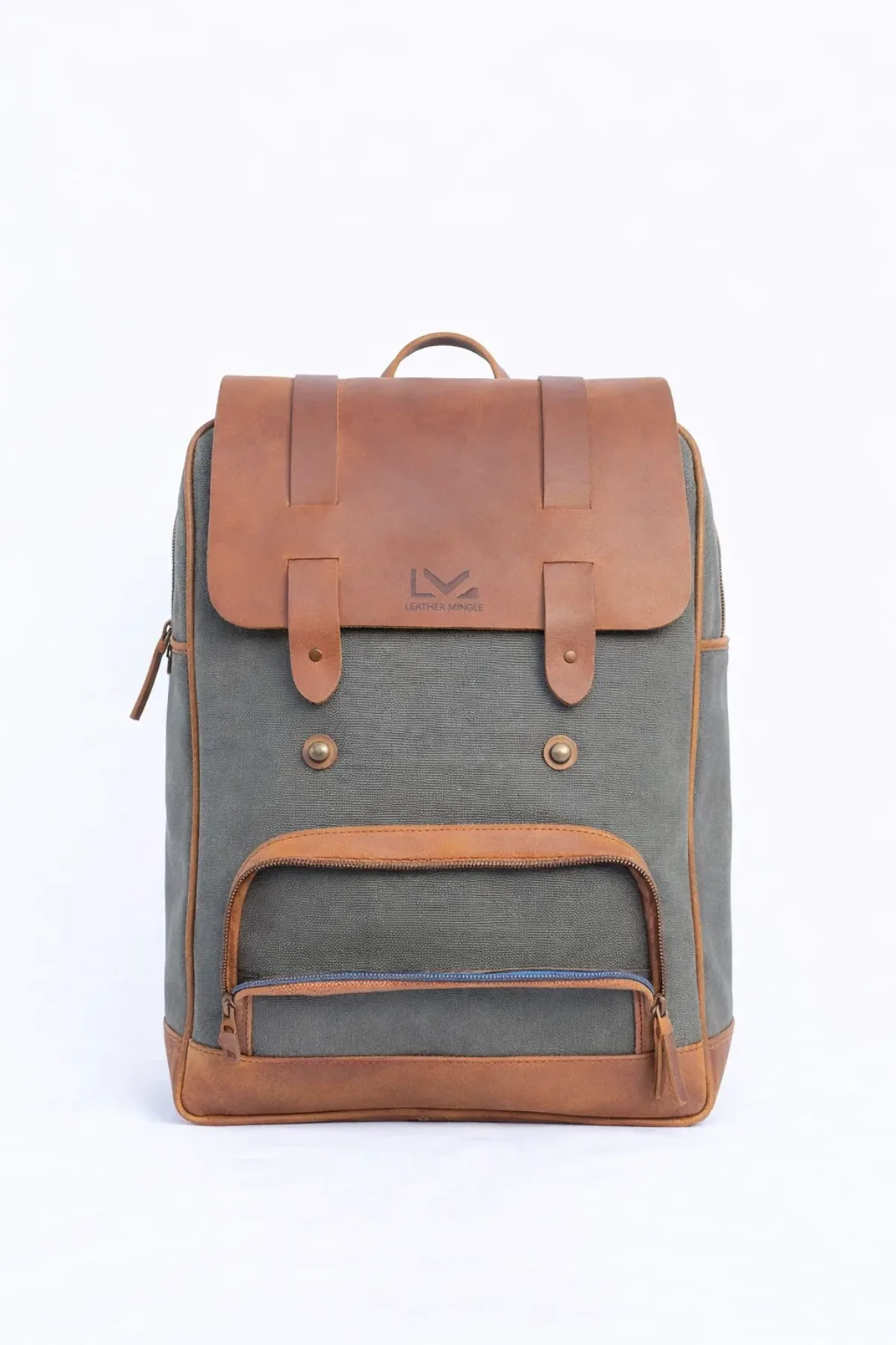 Grey Vintage Backpack Vintage 90 main image 4