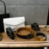 Leather care bags and belts