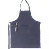 Blue Leather Apron- Leather Mingle