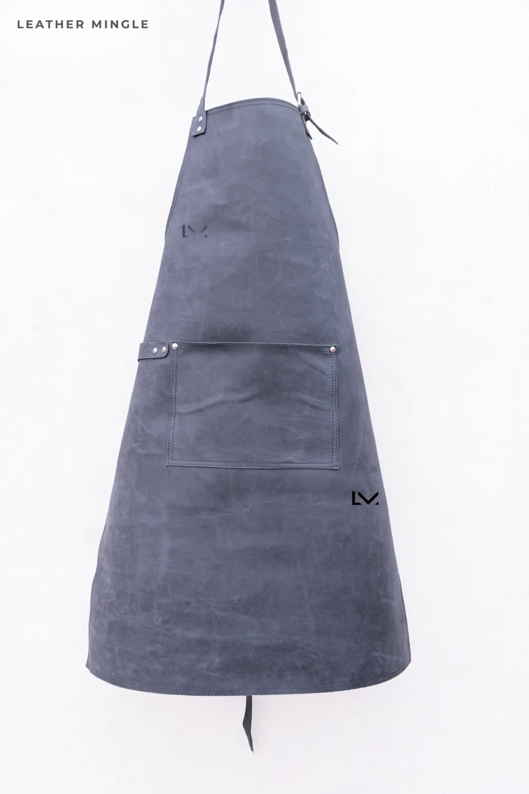 Blue Leather Apron-Leather Mingle