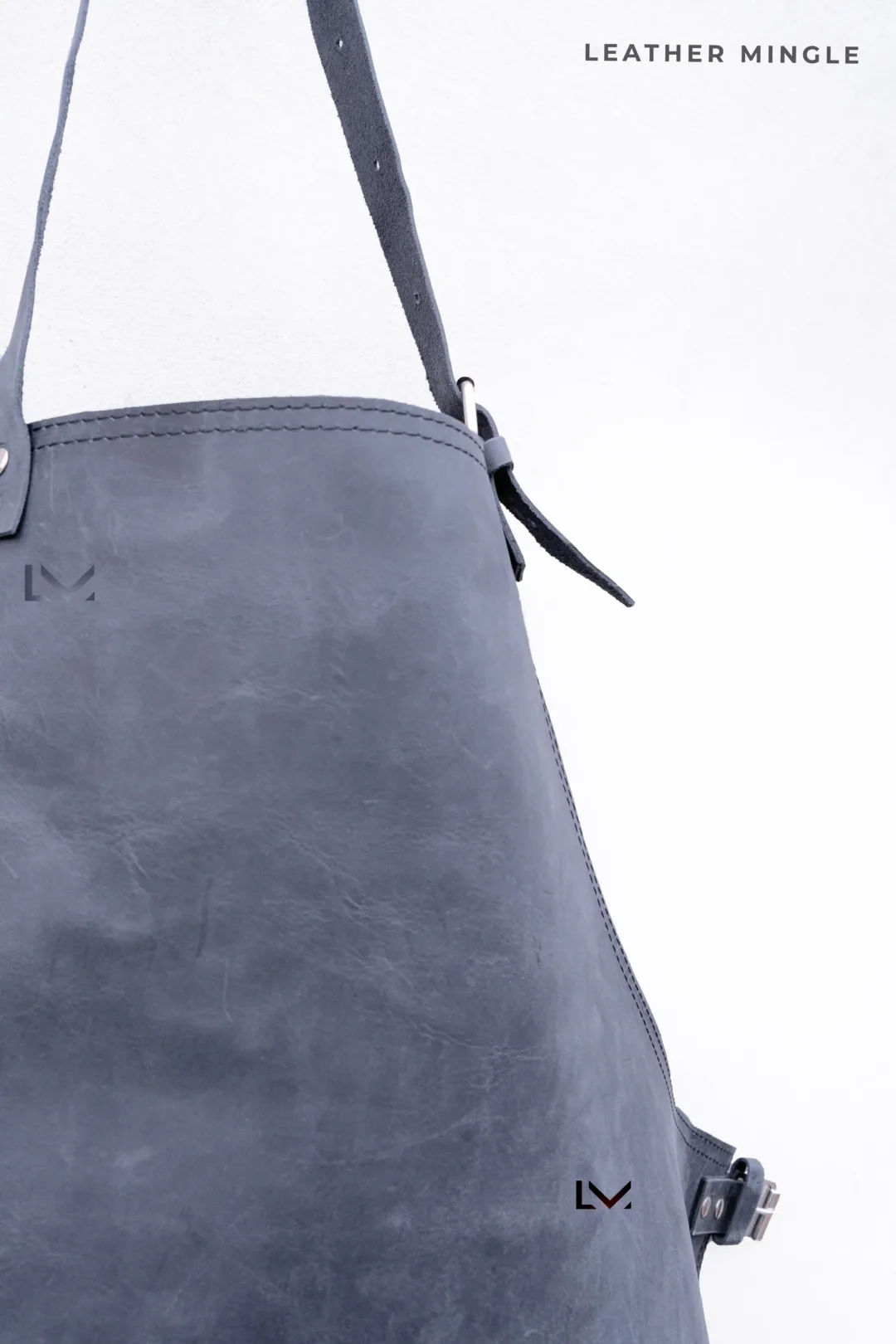 Blue Leather Apron-Leather Mingle