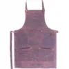 Rusty Leather Apron- Leather Mingle