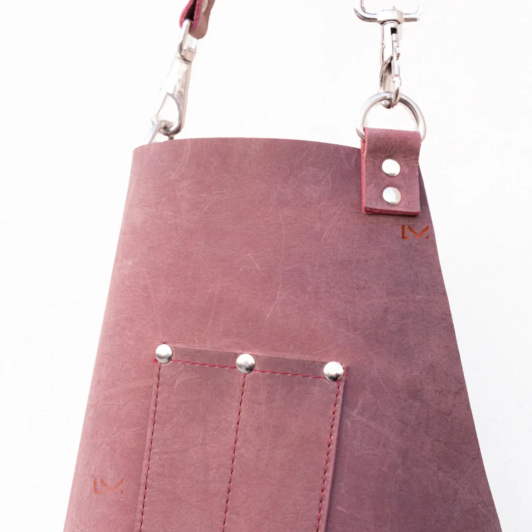 Rust Crest Leather Apron-Leather Apron