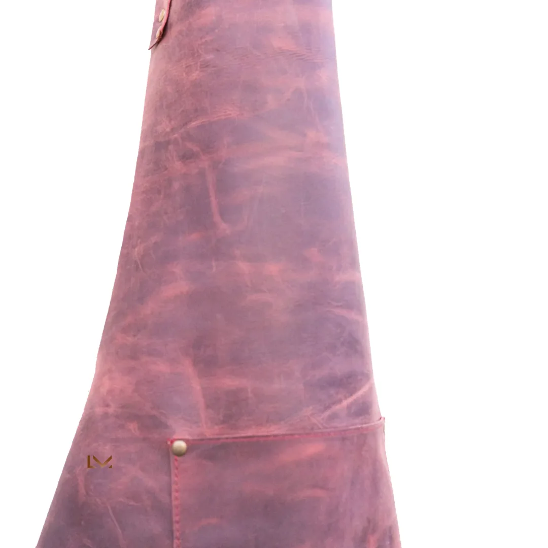 Rusty Leather Apron- Leather Mingle