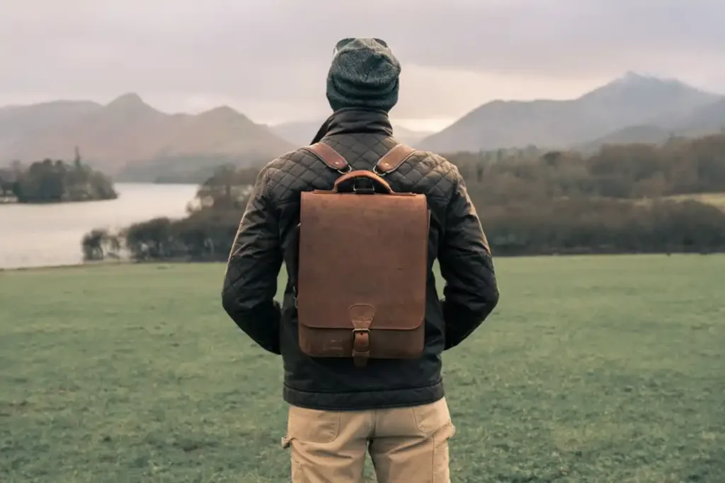Leather Backpack Purse - Leather Mingle