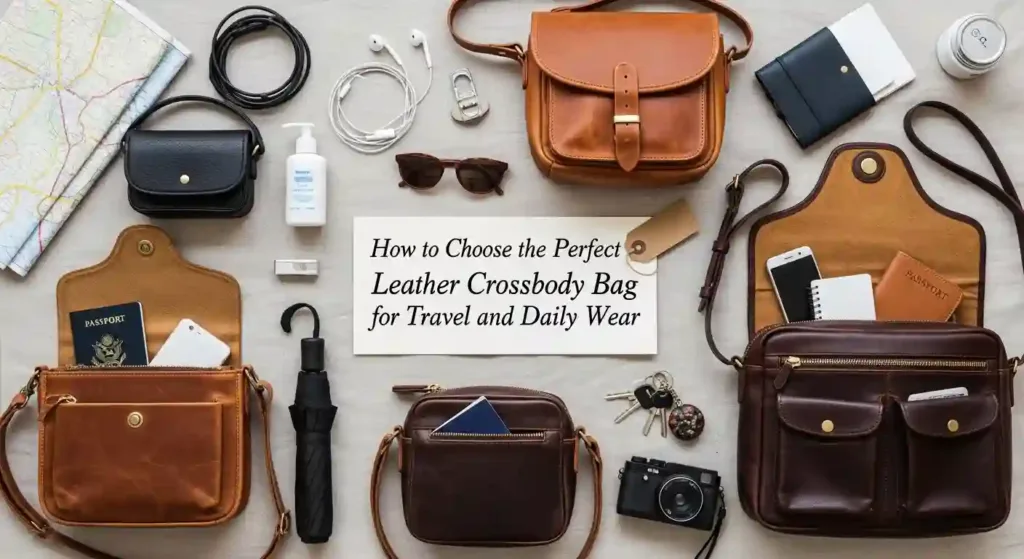 Perfect Leather Crossbody Bag for Travel and Daily Wear