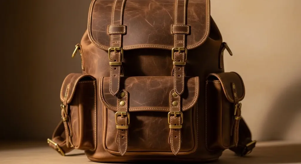Leather Backpack High Quality