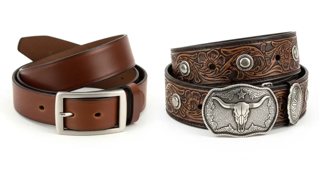 Western Belts Different from Regular Leather Belts