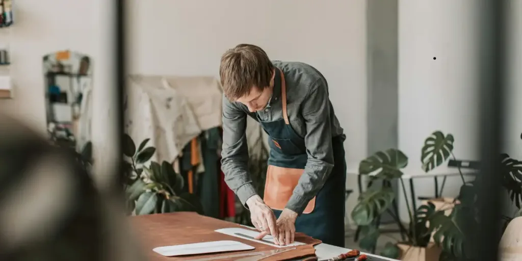 Heavy-Duty Leather Apron