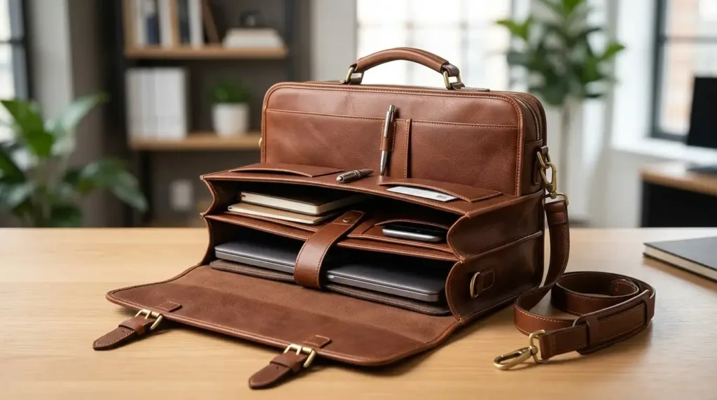 Key Features to Look for in a Leather Office Bag