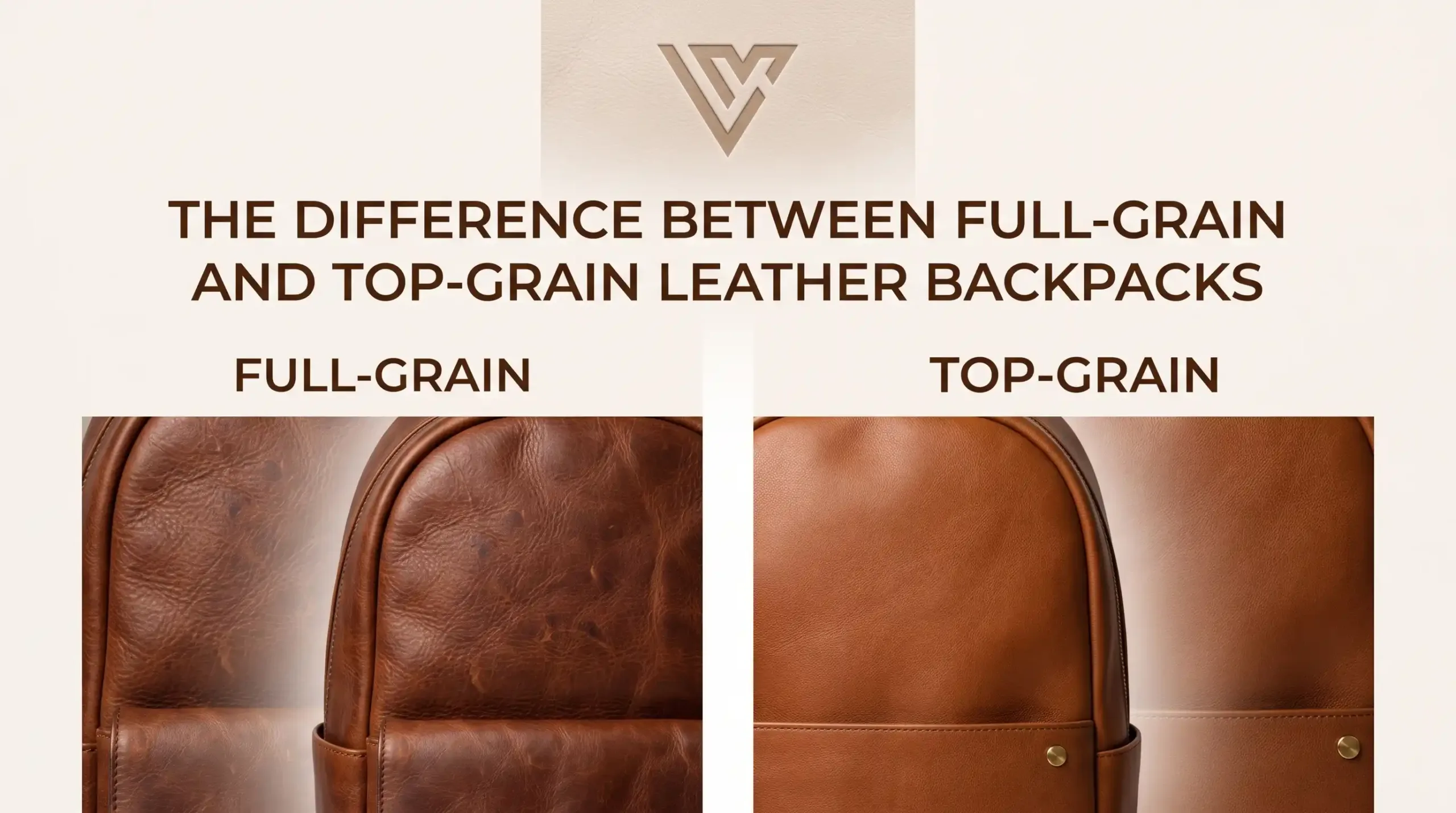 The Difference Between Full-Grain and Top-Grain Leather Backpacks